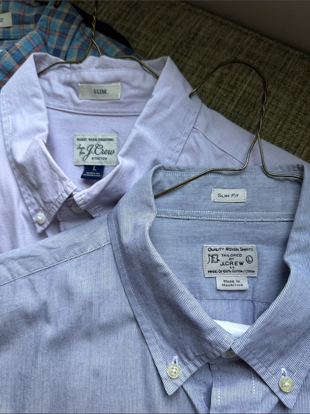 Five J Crew BottomDown Long Sleeve Shirts - Picture 3 of 3